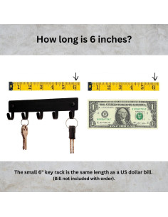 Soporte de Llaves de Pared The Metal Peddler Karate 15.24 cm 2