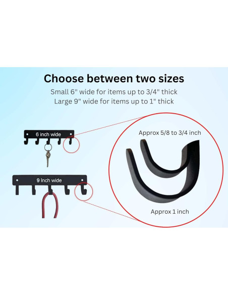 Soporte de Llaves de Pared The Metal Peddler Karate 15.24 cm