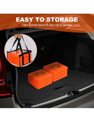 Conos de Seguridad Plegables Berverra 45.72 cm Naranjas (2 Pzs)