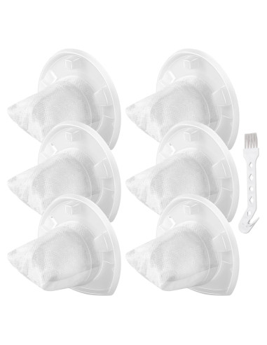 Paquete de 6 Filtros Reemplazo Black & Decker VF110