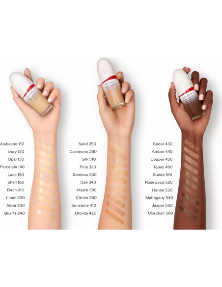 Corrector de Fundación Shiseido Lino 12h SPF 30 140g