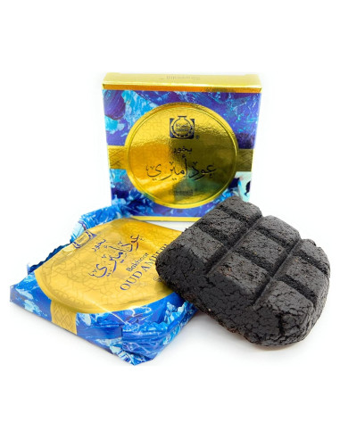 Incienso Bakhoor Oud Surrati 9 Cuadrados Aromáticos