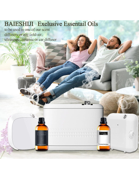 Aceite de Difusor BAIESHIJI 100 ml - Fragancia Navidad Pura