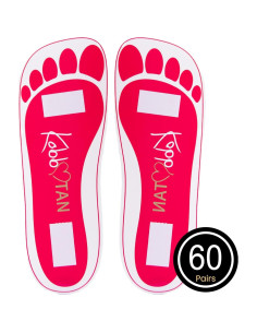 60 Pares Almohadillas Desechables para Pies KobbTan 2