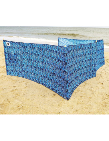 Pantalla de Viento erda Tide Dye 6m Poliester Reciclado