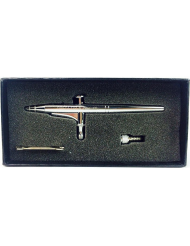 Kit Aerógrafo para Uñas Fuwa con 5 Colores y Plantillas