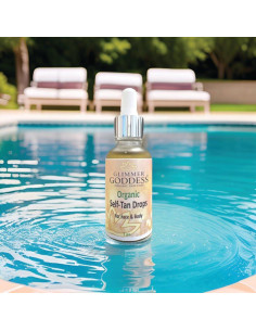 Gotas de Bronceado Orgánico Glimmer Goddess 30 ml - Brillo Natural 2