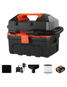 Aspiradora Inalámbrica LIGO 20V 10L Húmeda/Seca Portátil