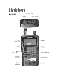 Escáner de mano Uniden Bearcat BC125AT, 500 canales analógicos 2