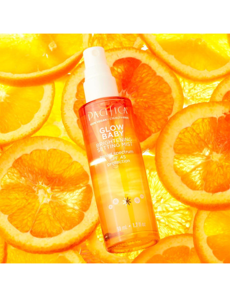 Conjunto Pacifica Glow Baby: Bruma Fijadora y Primer SPF 45