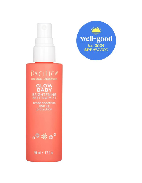 Conjunto Pacifica Glow Baby: Bruma Fijadora y Primer SPF 45