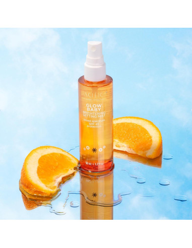 Conjunto Pacifica Glow Baby: Bruma Fijadora y Primer SPF 45
