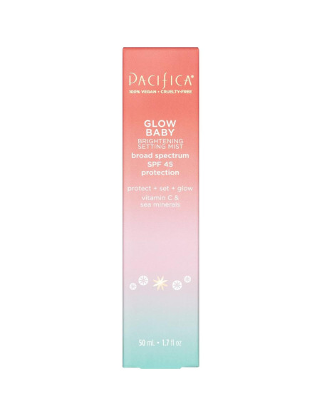 Conjunto Pacifica Glow Baby: Bruma Fijadora y Primer SPF 45