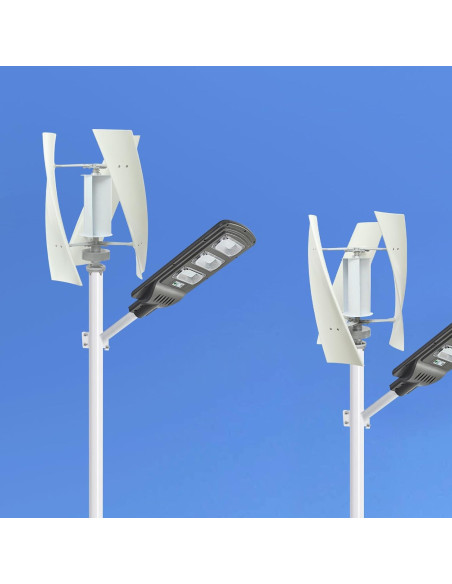 Generador Turbina Eólica Vertical 12V 100W DRRSBRP