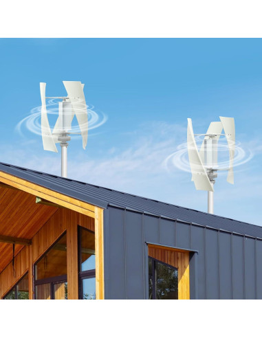 Generador Turbina Eólica Vertical 12V 100W DRRSBRP