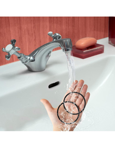 4 Piezas Reemplazo Tapa de Goma Contigo 16oz y 20oz Negro