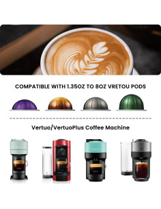 Kit de Cápsulas Reutilizables Nespresso Vertuo Tegrace 52 Piezas 2