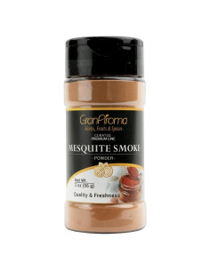 GranAroma Polvo de Humo de Mesquite 56.7g Sazonador BBQ