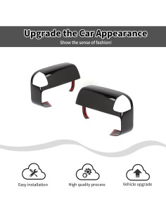 Cubierta de Espejo Retrovisor Dodge RAM 2018-2025 HTHE ABS Carbono 2