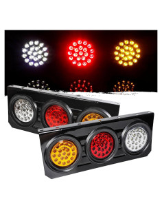 Luces Traseras LED WUSHIXAN 12V-24V para Remolque 10.16cm