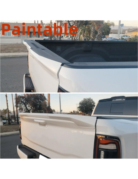 Alerón de Maletero Aieosnif Negro Mate para Dodge Ram 1500/2500/3500