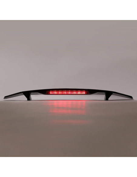 Spoiler Trasero KUAFU con Luz de Freno LED para Honda Civic 2016-2021