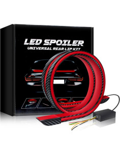 Alerón iluminado Goodream 1.3m LED universal para coche 2