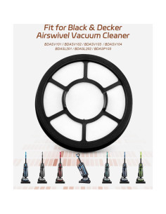 Paquete de 2 Filtros HEPA ULXIOM para Aspiradoras Black Decker 2