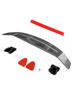 Spoiler Trasero Universal Evargc 116.8 cm ABS Negro Brillante