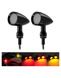 Señales de Giro LED PBYMT para Motocicleta 10mm - Impermeables