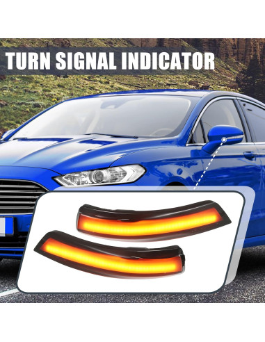 Luz de Señal de Giro LED X AUTOHAUX para Ford Focus y Mondeo