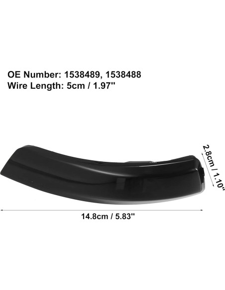 Luz de Señal de Giro LED X AUTOHAUX para Ford Focus y Mondeo