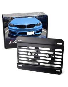 Kit de reubicación de placa iJDMTOY para BMW M2 M3 M4 M5 M6