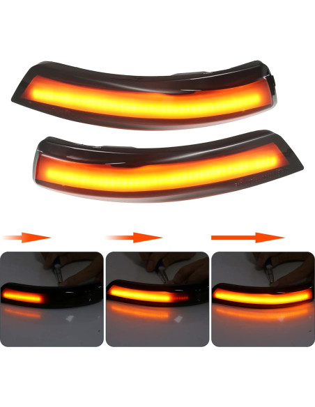 Luz de Señal de Giro LED X AUTOHAUX para Ford Focus y Mondeo