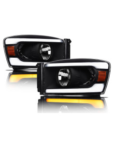 Faros LED Secuenciales Alpha Owls 8712085 para Dodge Ram 1500/2500/3500