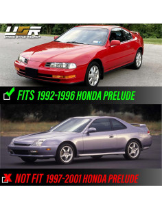 Luces de Parachoques Delante USR para Honda Prelude 92-96 Ahumadas 2