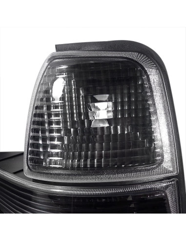 Faros Proyector Halo SPEC-D TUNING Negros para Ford Ranger 98-00