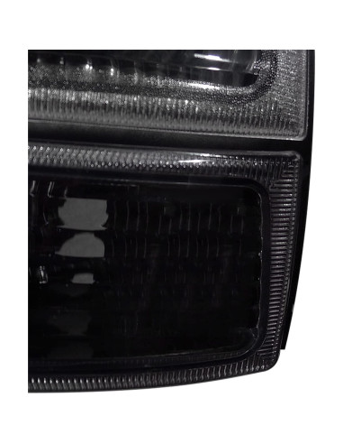 Faros Proyector Halo SPEC-D TUNING Negros para Ford Ranger 98-00