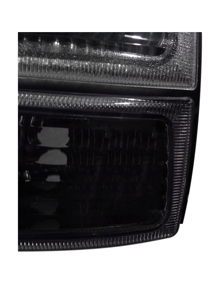 Faros Proyector Halo SPEC-D TUNING Negros para Ford Ranger 98-00