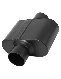 Silenciador Flowmaster Super 10 - 3" Entrada y Salida Central - Acero Inoxidable