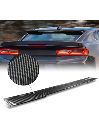 Alerón de Techo de Fibra de Carbono DNA Motoring para Chevy Camaro 2016-2018