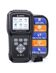 Escáner OBD2 ANCEL AD610 Pro - Diagnóstico ABS, SRS, EPB