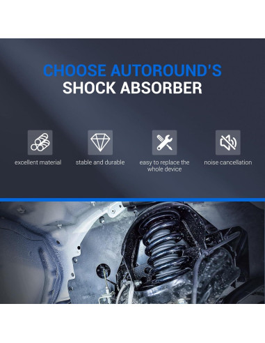 Amortiguadores Traseros Completos Autoround para Toyota Corolla/Matrix y Pontiac Vibe 2003-2008