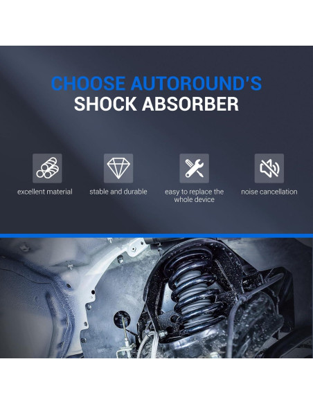 Amortiguadores Traseros Completos Autoround para Toyota Corolla/Matrix y Pontiac Vibe 2003-2008