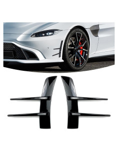 Kit de Spoiler para Coche Getfay 2 Piezas 23x12 cm Negro