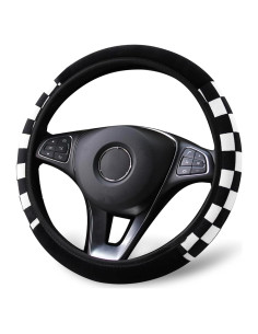 Cubierta de Volante de Terciopelo Titgoes 14.5-15.3" Negra