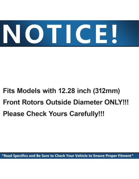 Kit de Frenos Delanteros Detroit Axle para BMW 328i 323i X1 312mm