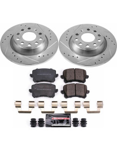 Kit de Freno Power Stop Z23 con Discos Perforados y Pastillas Audi/VW 2