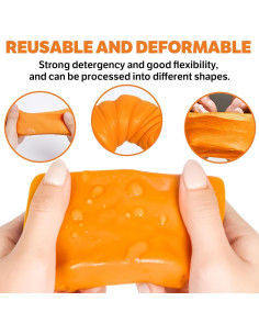 Barra de Arcilla para Automóviles XPERTCHEMY 400g Kit Limpieza 2