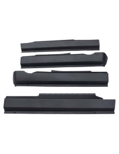 G-PLUS Protector de Panel Lateral Negro para Dodge Ram 2009-2018